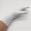 Gants en nitrile blanc allongé et épaissi